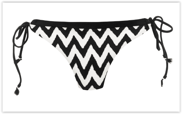 Bikinislips tie side