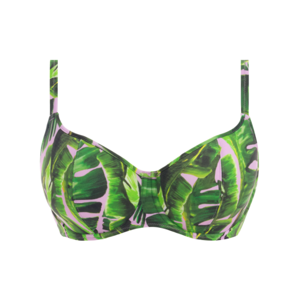 Freya bikini top sweetheart Jungle Oasis DD-HH Cassis