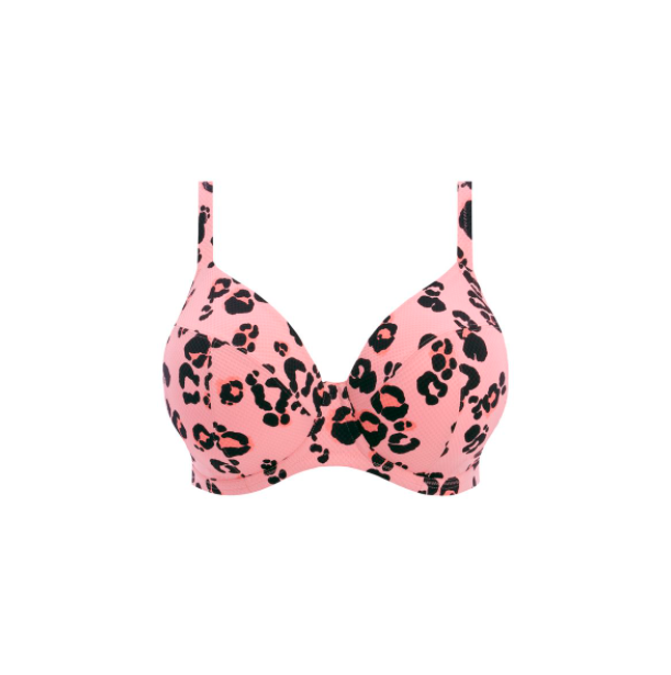 Elomi plunge bikini top Kambuku DD-HH Pink