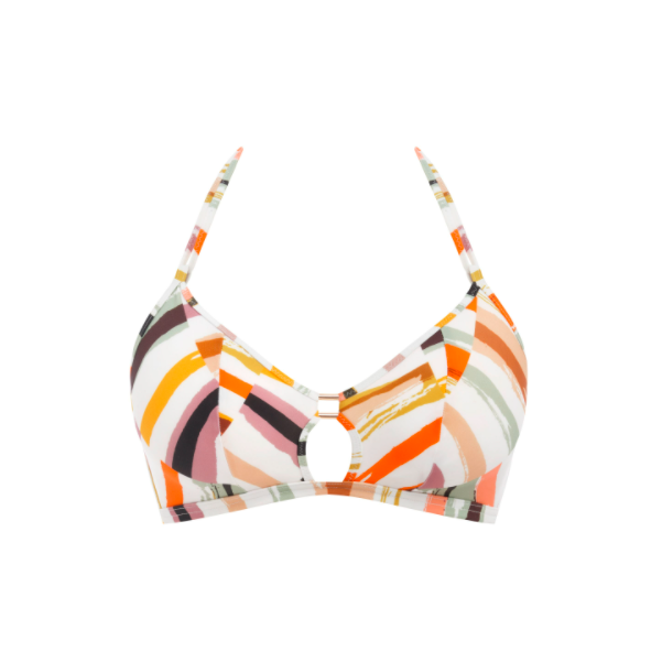 Freya bikini top triangle zonder beugel Shell Island DD-G Multi