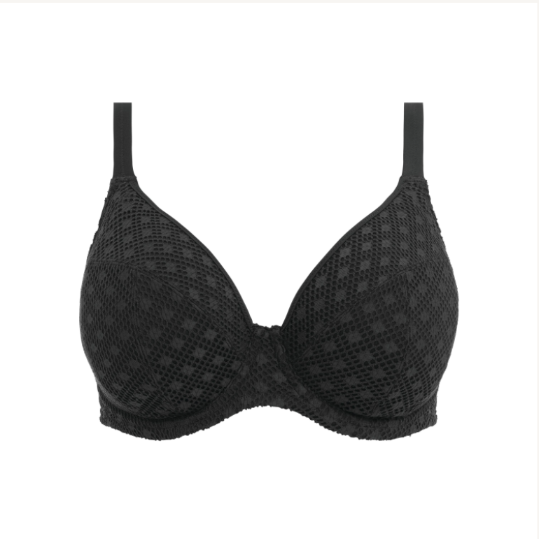 Elomi plunge bikini top Bazaruto DD-JJ Black