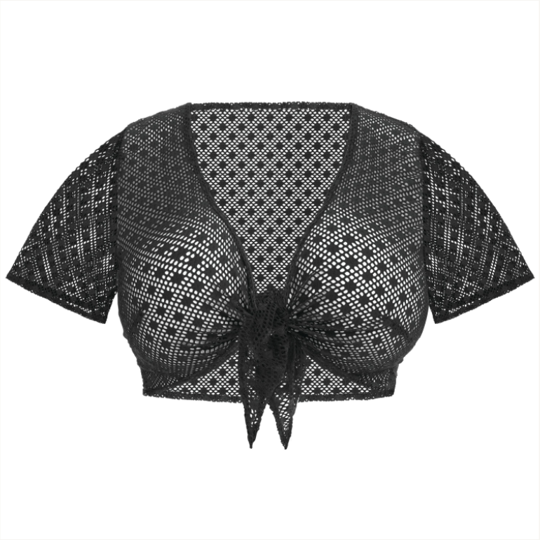 Elomi beach top Bazaruto 42-52 Black