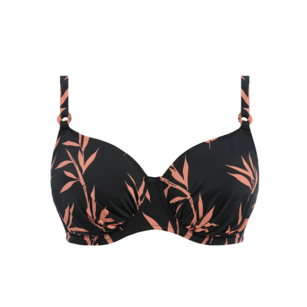 Fantasie bikini top full cup Luna Bay DD-J Lacquered Black