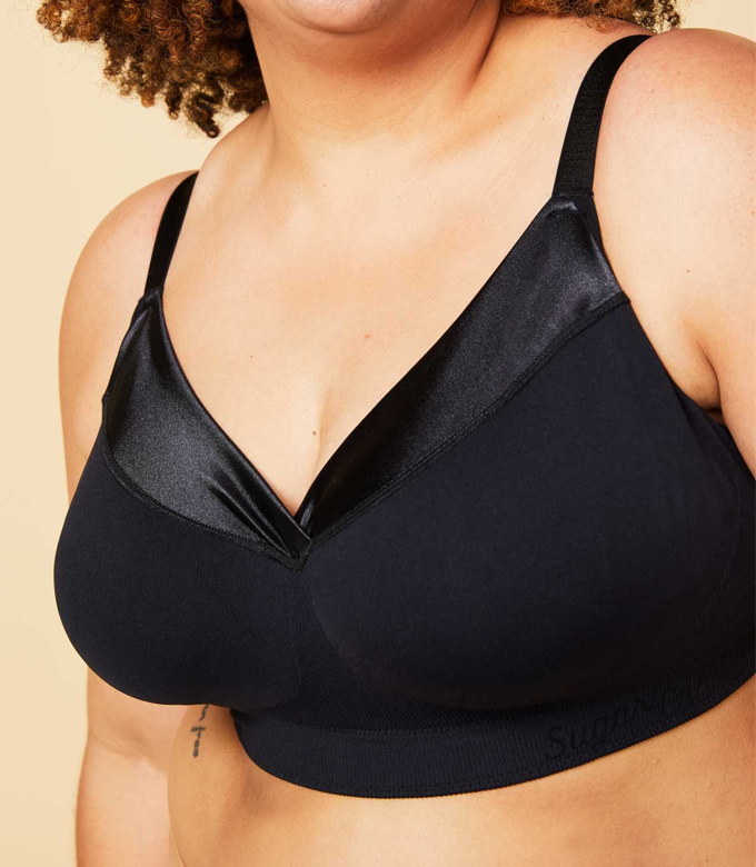 Sugar Candy bralette Posh XS-XXL Black