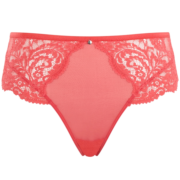 Cleo slip high waist leg brazilian Addison 34-44 Paradise Pink