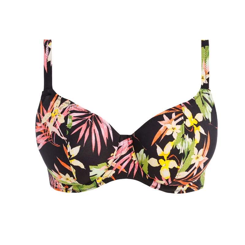 Freya bikini top plunge Savanna Sunset DD-HH Multi