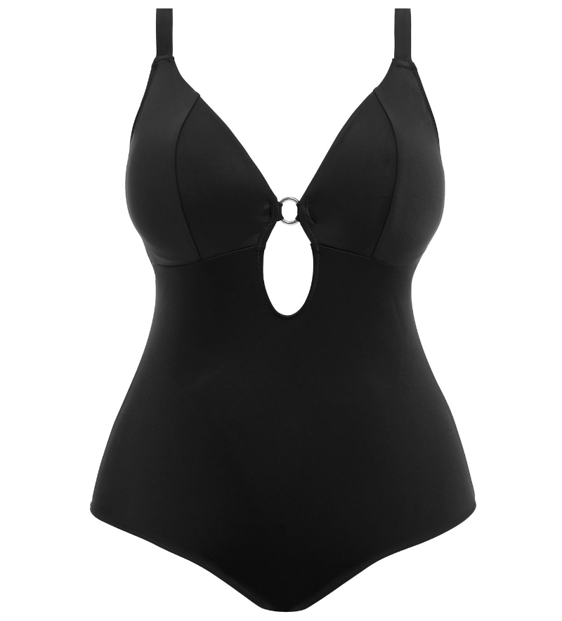 Elomi badpak zonder beugel Plain Sailing F-HH Black