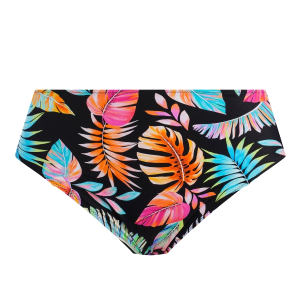 Elomi bikini slip mid rise Tropical Falls 40-52 Black