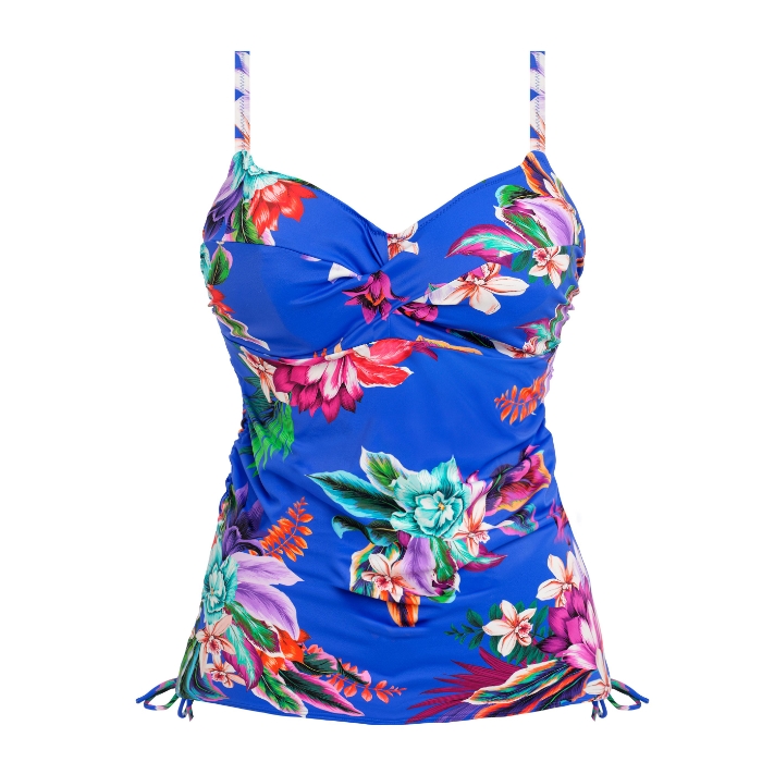 Fantasie tankini top twist front Halkidiki DD-H Ultramarine