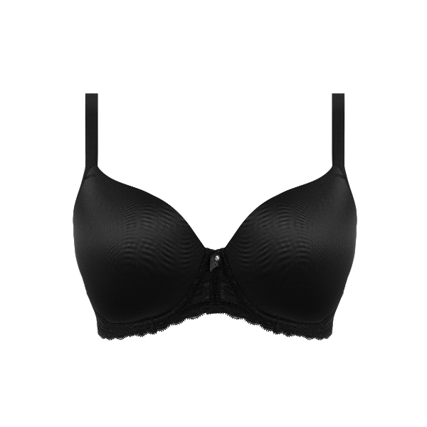 Freya BH moulded padded Demi Offbeat DD-HH Black