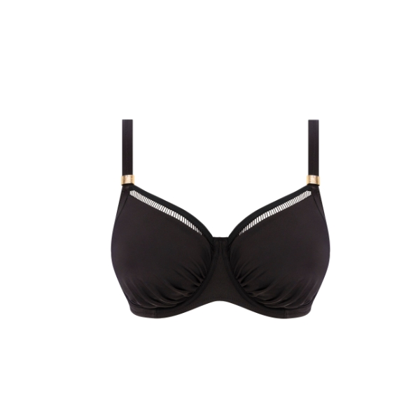Fantasie full cup bikini top East Hampton DD-J Black