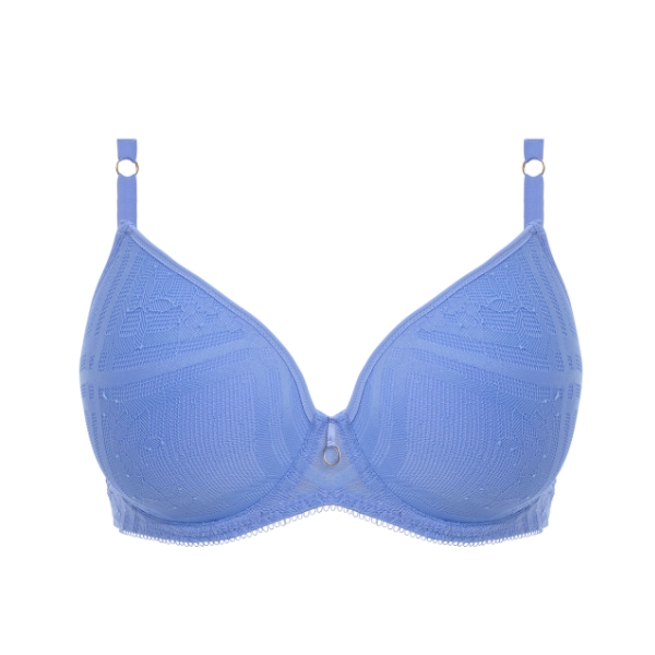 Freya BH moulded plunge t-shirt Freya Fatale DD-GG Cornflower