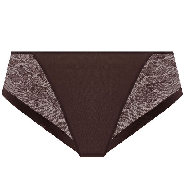 Fantasie ILLUSION BRIEF Dames Onderbroek - Chocolate - Maat M