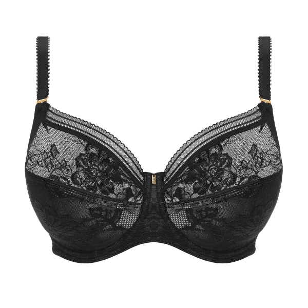 Fantasie BH full cup met side support Fusion Lace DD-HH Black
