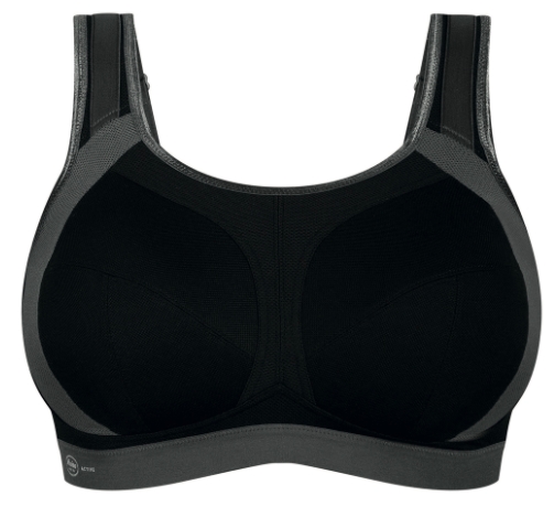 Anita Active Extreme Control Plus Sport Bh 5567 445 Zwart/Antraciet - maat EU 80I / FR 95I