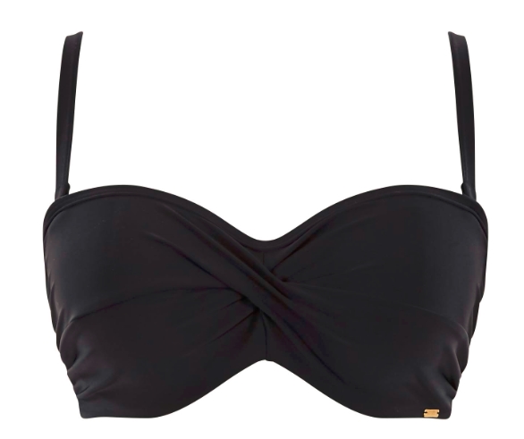 Panache bikini top padded twist bandeau Anya Riva DD-H