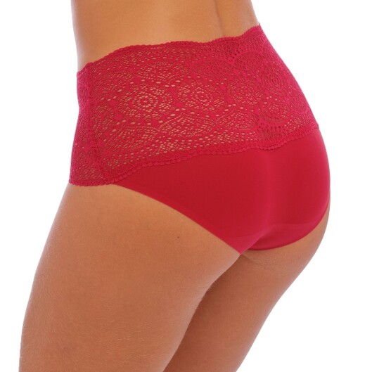 Fantasie slip classic invisible stretch Lace Ease 1 size Red