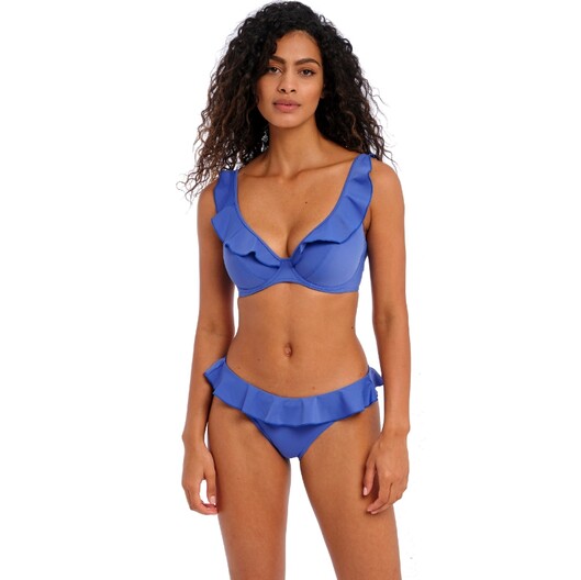 Freya bikini top high apex Jewel Cove DD-J Plain Azure