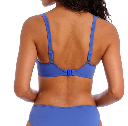 Freya bikini top sweetheart soft padded Jewel Cove DD-HH Plain Azure