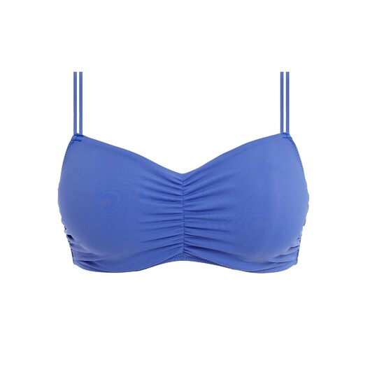 Freya bikini top bralette Jewel Cove DD-G Plain Azure