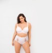 Elomi slip taille Brianna M-4XL Black & White thumbnail