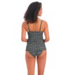 Freya tankini top plunge Check In DD-HH Monochrome thumbnail