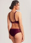 Panache bikini crop top balconet Kira Active E-K Mulberry thumbnail