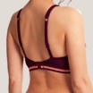 Panache bikini crop top balconet Kira Active E-K Mulberry thumbnail