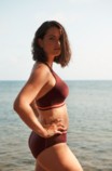 Panache bikini crop top balconet Kira Active E-K Mulberry thumbnail