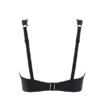 Panache Swim bikini top moulded plunge Onyx Chic E-H Black thumbnail