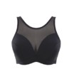 Panache Swim bikini top moulded plunge Onyx Chic E-H Black thumbnail