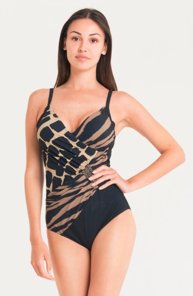 Erfgenaam Ga naar beneden herhaling Miradonna badpak Athena Mirachic 42-46 Black › Badpakken › Naron