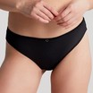 Panache slip high leg brazilian Élan Luxe 36-46 Noir thumbnail