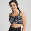 Panache sport BH moulded padded Sport DD-J Ink Splat thumbnail