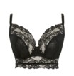Cleo BH longline plunge Selena E-J Noir thumbnail