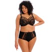 Elomi BH plunge Sachi DD-JJ Black Butterfly thumbnail