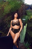 Elomi BH plunge Sachi DD-JJ Black Butterfly thumbnail