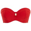 Panache bikini top padded bandeau Marianna DD-H Crimson thumbnail