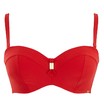 Panache bikini top padded bandeau Marianna DD-H Crimson thumbnail
