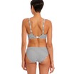 Freya bikini top sweetheart soft padded Jewel Cove DD-HH Stripe Black thumbnail