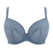 Sculptresse bh plunge met side support Roxie E-H Slate Blue thumbnail