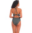 Freya bikini top plunge high apex Check In DD-J Monochrome thumbnail