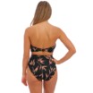 Fantasie bikini top twist bandeau soft padded Luna Bay DD-G Lacquered Black thumbnail