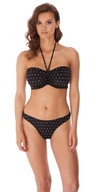 Freya bikini top soft padded bandeau Jewel Cove DD-G Black thumbnail